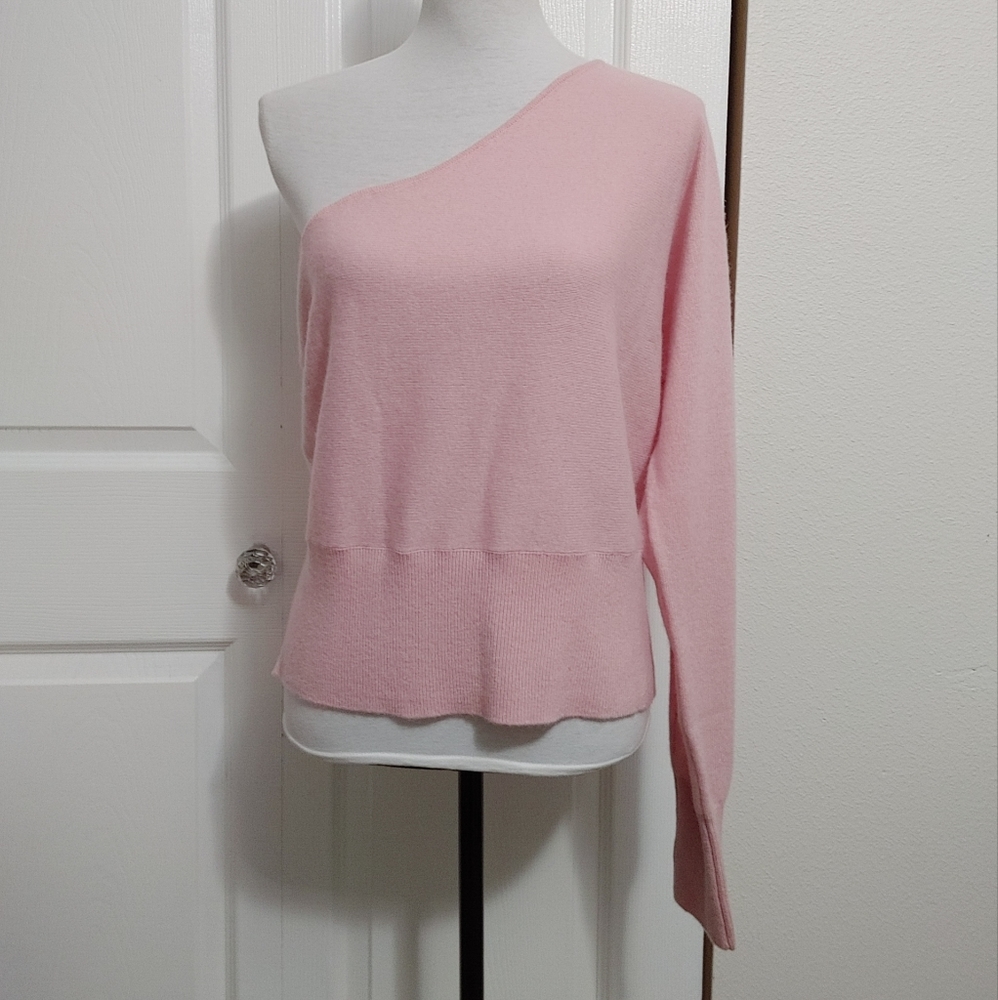 Maeve One-Shoulder Cashmere Sweater - Picture 5 of 11